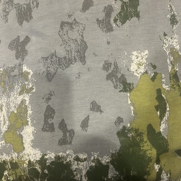 Alpine Hoodie Sweatshirt Mens XXL Sycamore Tree Moss Camo Green Grey - Picture 4 of 7